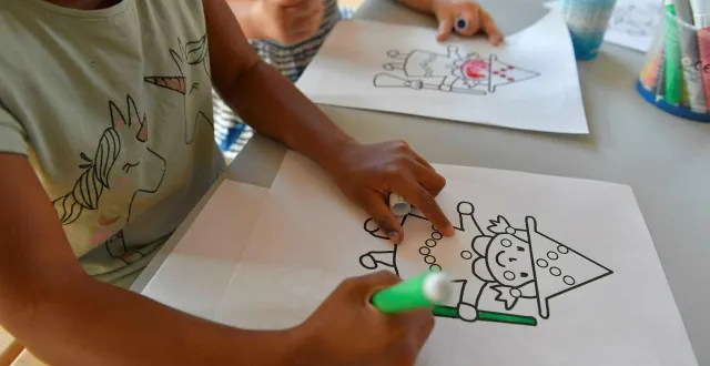 photo  le bafa permet notamment d’encadrer les activités périscolaires.  &copy;  photo d’illustration - archives po - nathalie bourreau 