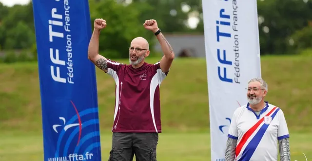 photo  florent panchèvre a terminé deuxième lors du championnat national de tir à l’arc 2025.  &copy;  florent panchèvre 