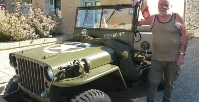 photo  serge morin lance un appel aux jeunes pour que la libération reste ancrée dans les mémoires.  &copy;  le maine libre 