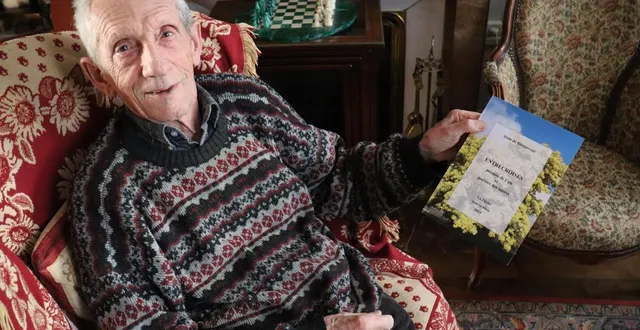 photo  dans un communiqué, la ville de la flèche (sarthe) salue la mémoire d’alain de dieuleveult, historien et écrivain qui s’est éteint le mercredi 6 août 2025, dans sa centième année.  &copy;  archives ouest-france 