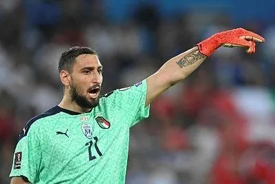 photo  gianluigi donnarumma ne fait pas partie du groupe convoqué pour la supercoupe d’europe face à tottenham ce mercredi soir.  ©  afp 