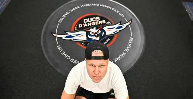 photo  avec l’arrivée de daniel viksten, les ducs d’angers renouent avec la filière suédoise.  &copy;  franck dubray, ouest france 