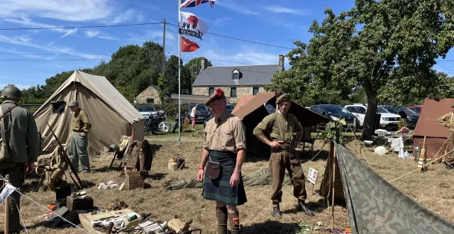 photo  l’année dernière, pour le 80e anniversaire, le blackwater museum 39/45 avait accueilli environ 1 200 personnes sur quatre jours.  &copy;  archives ouest-france 