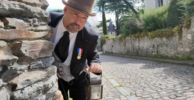 photo  la compagnie d’improvisation les expressos organise les promenades fantômes depuis 2018.  &copy;  archives ouest-france 