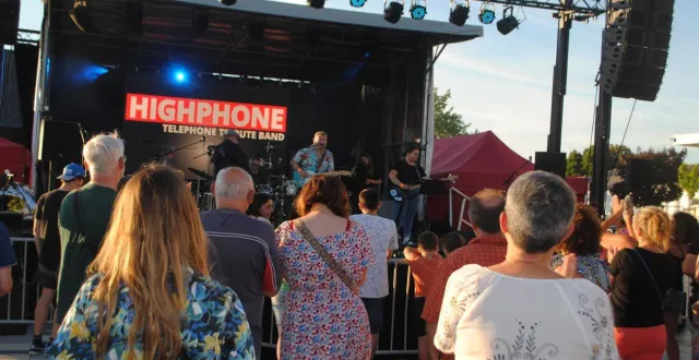 photo  smile quinted, highphone et colplayed ont clos le 27 juin la saison culturelle 2024-2025 au cube.  &copy;  co 