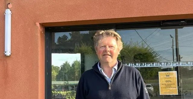 photo  yannick saillour, ancien professionnel de golf, initiera le public.  &copy;  le maine libre 