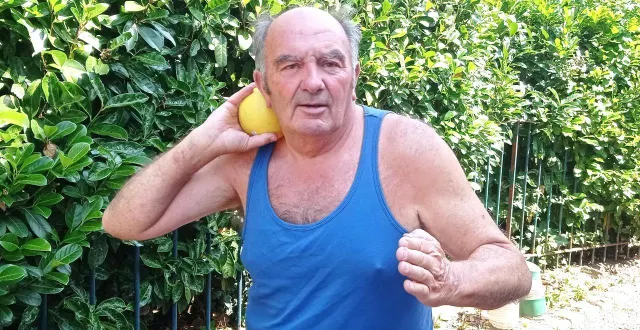 photo  pierre boullé évoque son expérience de la compétition au travers du sport en vétéran.  &copy;  ouest-france 