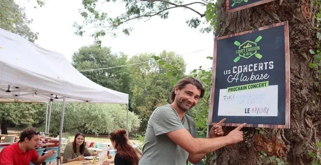 photo  hugo chaumoitre se réjouit d’accueillir le public pour un concert gratuit à la guinguette au cul du louet, dimanche 17 août à 18 h avec le groupe tiki paradise, « une musique qui sent le soleil ».  &copy;  co. 