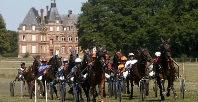 photo  l’hippodrome de vibraye et son cadre champêtre.  &copy;  archives le maine libre - denis lambert 