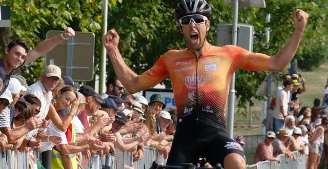 photo  cédric bessaguet triomphe pour la quatrième fois de la saison.  &copy;  françois maisonneuve 