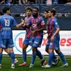 photo les joueurs du sm caen ont concédé le match nul face à quevilly roue métropole lors de la deuxième journée de championnat de national.
