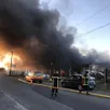photo le garage et une dépendance ont été détruits par les flammes, à aunou-sur-orne. illustration