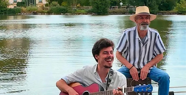 photo  yoan schumacher et joël pellegrini sont deux musiciens qui organisent au fil de l’orne une série de concerts du 18 au 24 août 2025.  &copy;  yoan et jo’ 