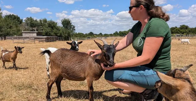 photo  à saint-georges-sur-loire, marion daguené et fabien arnaud ont créé il était une ferme.  &copy;  tiphaine crézé 
