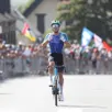 photo nicolas prodhomme (decathlon - ag2r la mondiale), originaire de l’aigle (orne), a remporté la polynormande, 14e des 17 manches de la coupe de france fdj 2025, disputée entre avranches et saint-martin-de-landelles, dans la manche, dimanche 17 août 2025.
