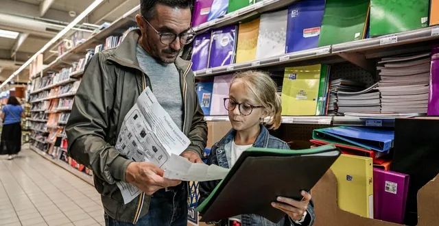 photo  le panier moyen de famille de france en 2025 (211 €) reste supérieur à celui de 2022, à 208 €.  &copy;  martin roche / ouest-france 