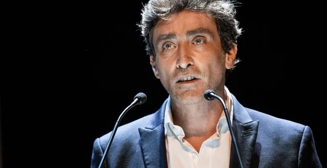 photo  stéphane strano lors de la soirée d’ouverture de la 21e édition du festival de la fiction de la rochelle, le 11 septembre 2019.  &copy;  xavier leoty/archives afp 