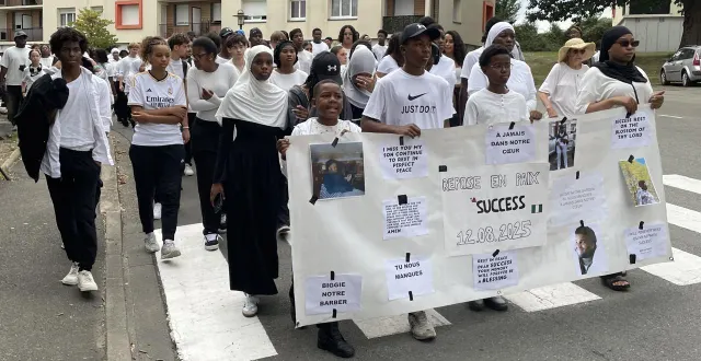 photo  à sablé-sur-sarthe, le quartier saint-exupéry a rendu hommage à success, ce lundi 18 août 2025.  &copy;  le maine libre 
