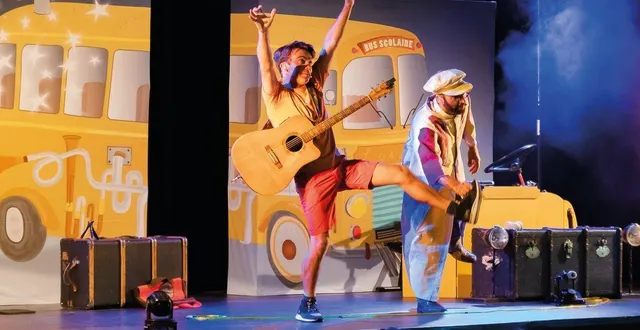 photo  deux grands rêveurs, maxime et étienne prennent les traits de léo et léon.  &copy;  léo et léon psr 