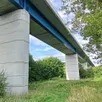 photo le viaduc de la ligne à grande vitesse (tgv).