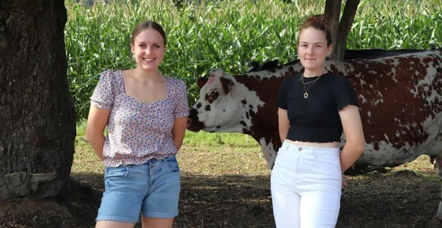 photo  justine bruant et enora gautier organisent, dimanche 24 août 2025, une rando ferme à parcé-sur-sarthe.  &copy;  ouest-france 