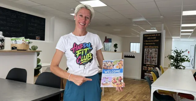 photo  caroline chauvin a ouvert happy fit club en centre-ville d’alençon (orne).  &copy;  ouest-france 