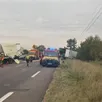 photo une violente collision entre deux poids lourds s’est produite sur la n12, ce mardi 19 août.