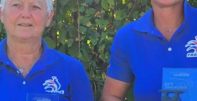 photo  a gauche michelle duchemin (à gauche) est troisième de sa catégorie et anne- paule flambard (à droite) est vice-championne d’europe.  &copy;  ouest-france 