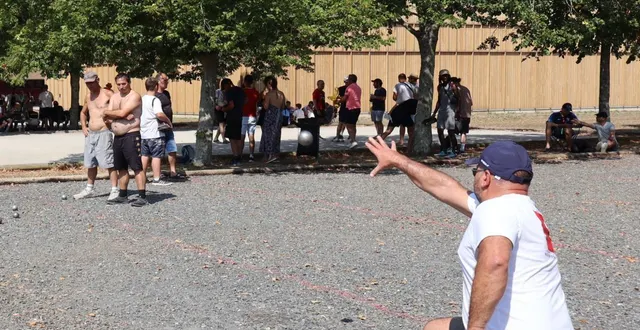 photo  des parties difficiles sous une chaleur écrasante.  &copy;  le maine libre 