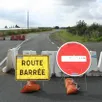 photo la rd 240 sera barrée, une déviation sera mise en place.
