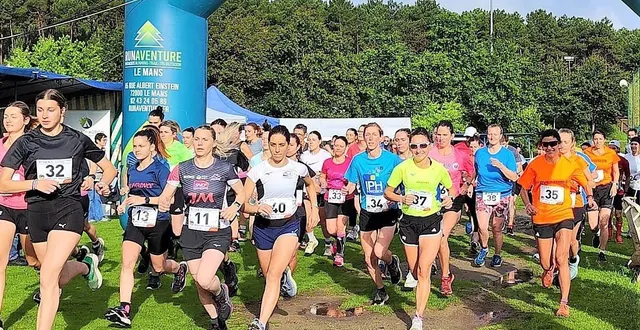 photo  il reste des places pour les 12 heures de course à pied organisées par l’esm de moncé-en-belin.  &copy;  archives le maine libre 