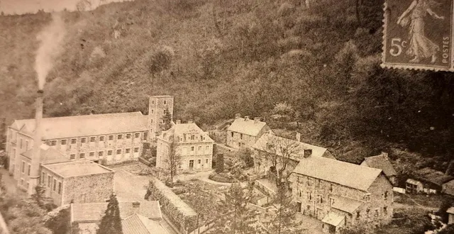 photo  la filature de la martinique à athis-val-de-rouvre faisait partie de la société anonyme des filatures de la martinique.  &copy;  illustration du livre l’usine et ses hommes dans le textile du bocage ornais 