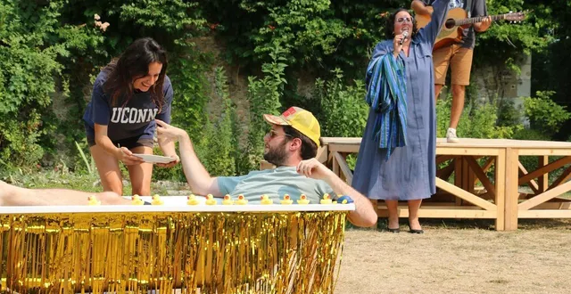 photo  la troupe des assoiffés d’azur prépare une adaptation du « songe d’une nuit d’été » par félix geslin qu’ils présenteront lors de la septième édition de leur festival qui commencera jeudi 21 août 2025.  &copy;  ouest-france 