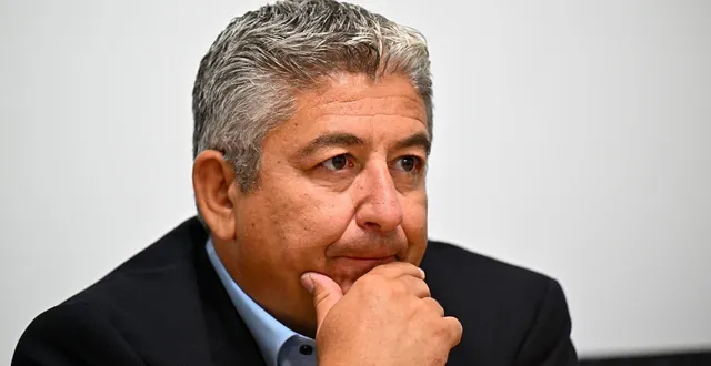 photo  le président angevin rodolphe intsaby.  &copy;  franck dubray / ouest france 