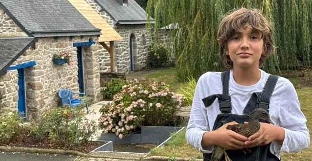 photo  timothée lemoine-grasset, 12 ans, va intervenir aux rencontres des intelligences animales ce vendredi, sur le thème des canards.  &copy;  photo : sylvain lemoine 