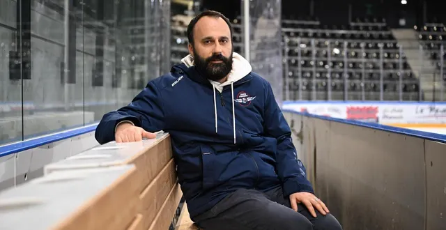 photo  jonathan paredes, entraîneur des ducs d’angers.  &copy;  photo co - josselin clair 