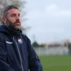 photo romain leroux débute sa deuxième saison sur le banc de la réserve du sm caen.