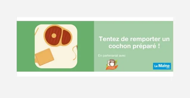 photo  le jeu du cochon est de retour !  &copy;  illustration le maine libre 