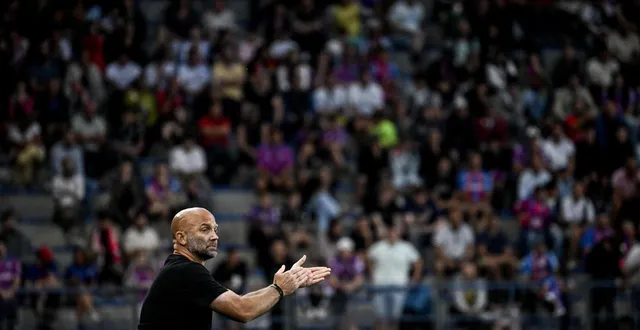 photo  maxime d’ornano attend encore davantage de ses joueurs mais a aussi avoué que son système tactique a été un échec face à versailles (0-2), vendredi 22 août 2025.  &copy;  martin roche, ouest-france 