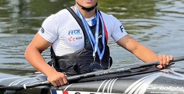 photo  après ses deux médailles aux championnats d’europe, le chalonnais clément davy retrouve sa loire natale et son club formateur.  &copy;  ouest-france 