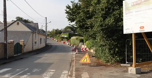 photo  la rue des jumeaux sera en travaux du lundi 25 août 2025 au lundi 8 septembre 2025. pour cause, la réfection des trottoirs côté pair.  &copy;  ouest-france 