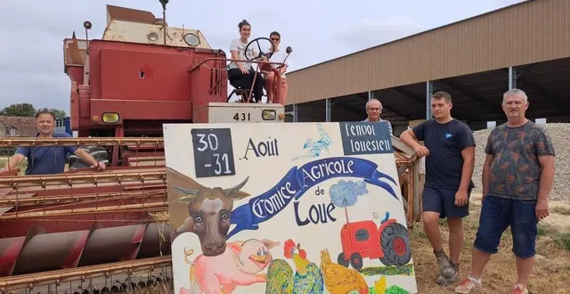 photo  les bénévoles sont déjà à pied d’œuvre pour organiser le prochain comice agricole.  &copy;  le maine libre 