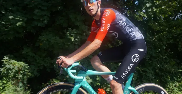 photo  louis rouland à l’entraînement à turin (italie), jeudi 21 août 2025.  &copy;  arkea b & b hotels 