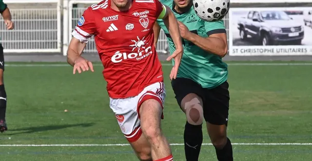 photo  le brestois matthieu puren et ses partenaires ont décroché un mach nul pour leur retour en n3.  &copy;  loïc l’huillier 