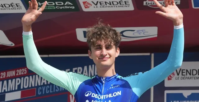 photo  paul seixas s’avance comme l’un des grands favoris de cette 61e édition du tour de l’avenir  ©  laurent lairys / afp 