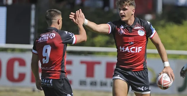 photo  auteur de deux essais, avant et après la pause, paul marsan a été l’un des artisans de la victoire niortaise.  &copy;  co - christophe bernard 