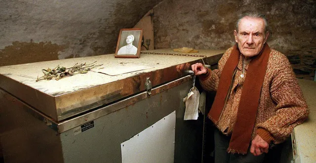 photo  le docteur martinot, quinze ans après avoir congelé sa femme.  &copy;  archives jérôme dutac 