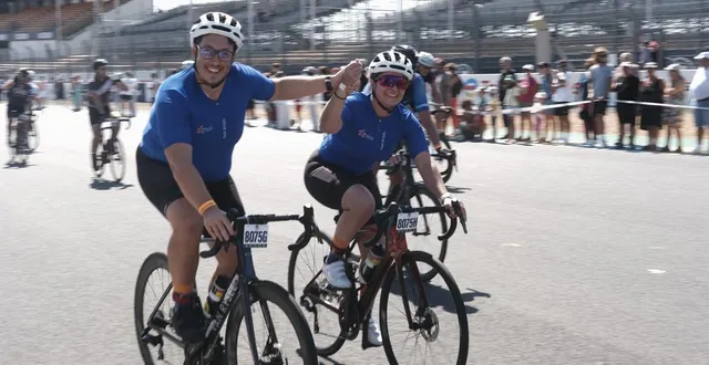 photo  le soulagement était immense à l’arrivée.  &copy;  ouest-france 