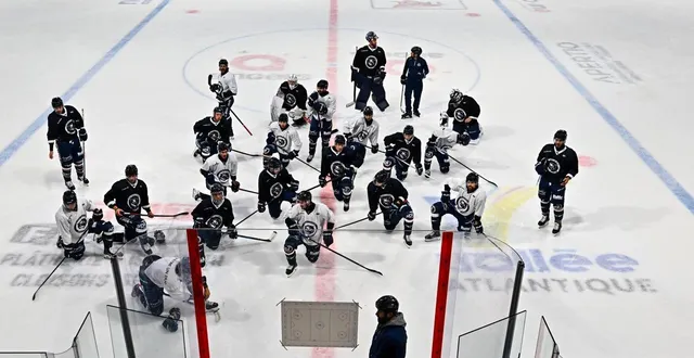 photo  les ducs d’angers se préparent à affronter l’université du québec, ce mardi 26 août.  &copy;  franck dubray / ouest france 