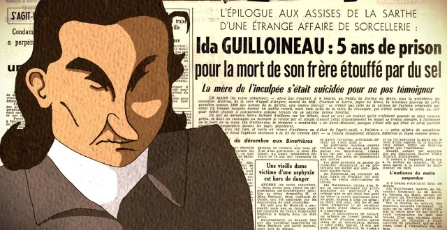 photo  pour désenvoûter son frère, ida, une fermière de saint-maixent (sarthe), lui a fait avaler du gros sel avec lequel il s’est étouffé. cette histoire tragique a fait beaucoup de bruit à la fin des années 1950.  &copy;  ouest-france 